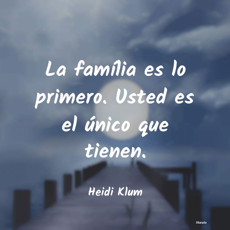 frases de Heidi Klum