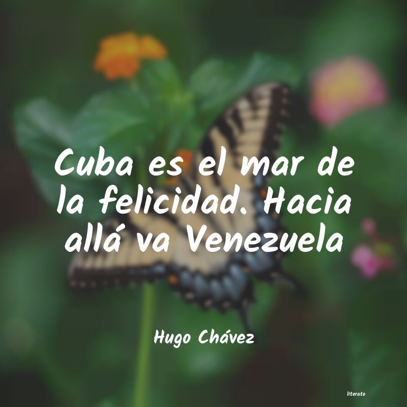 Frases de Hugo Chávez