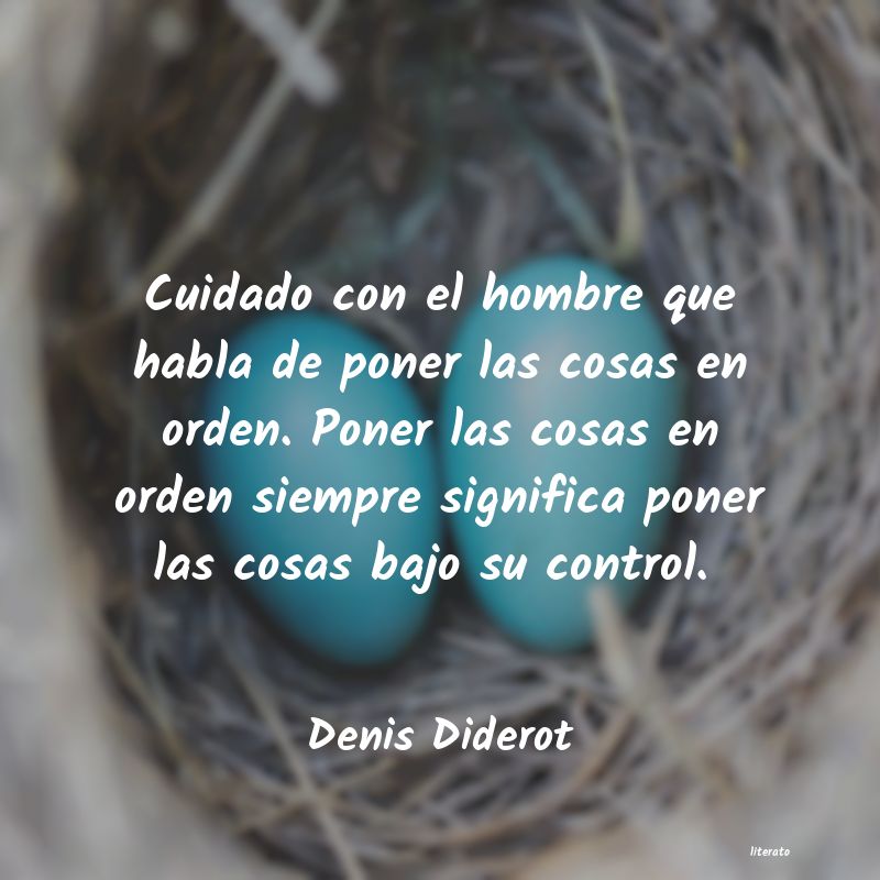 Frases de Denis Diderot