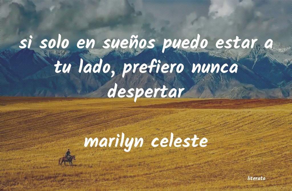frases de marilyn celeste