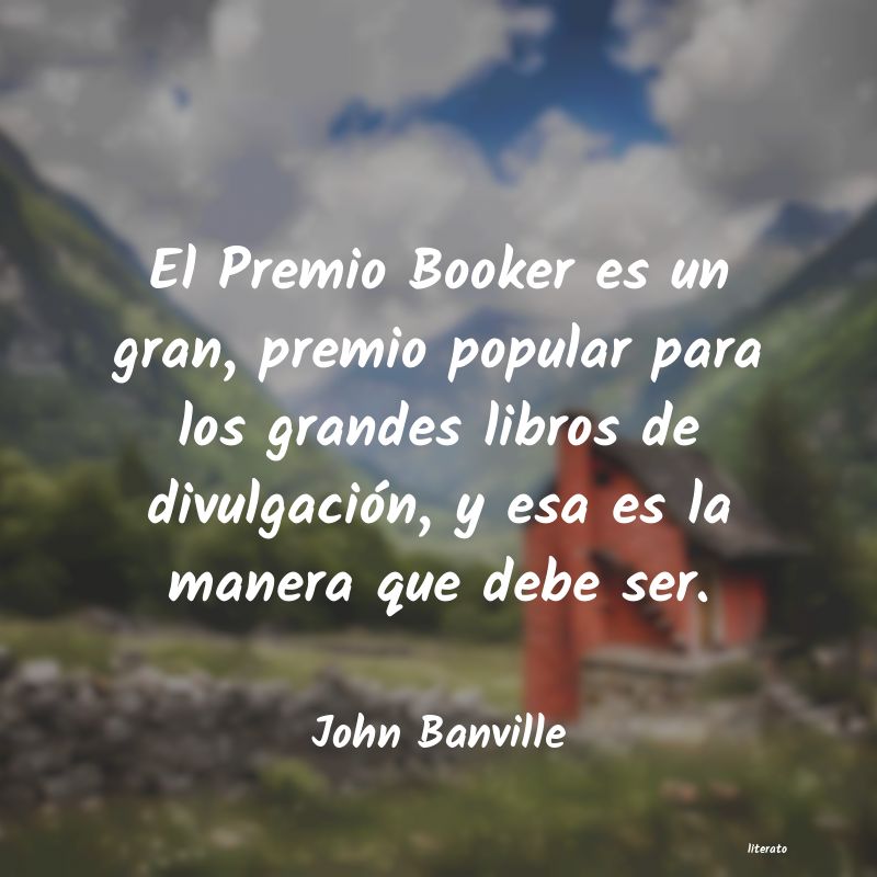 Frases de John Banville