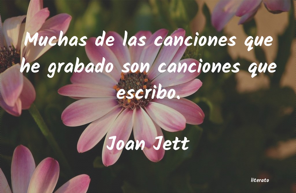 Frases de Joan Jett