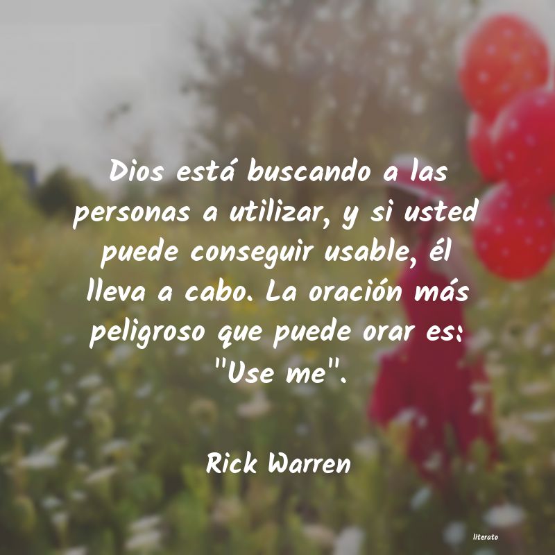 Frases de Rick Warren