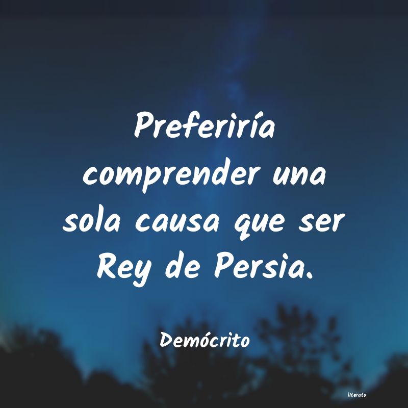 Frases de Demócrito