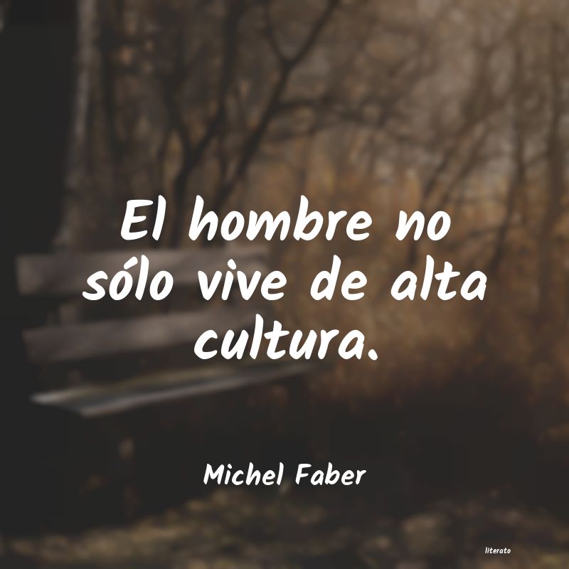 frases de Michel Faber