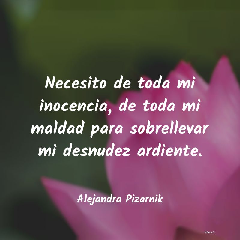 frases de Alejandra Pizarnik
