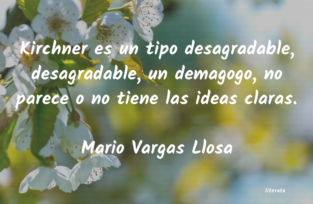 Frases de Mario Vargas Llosa