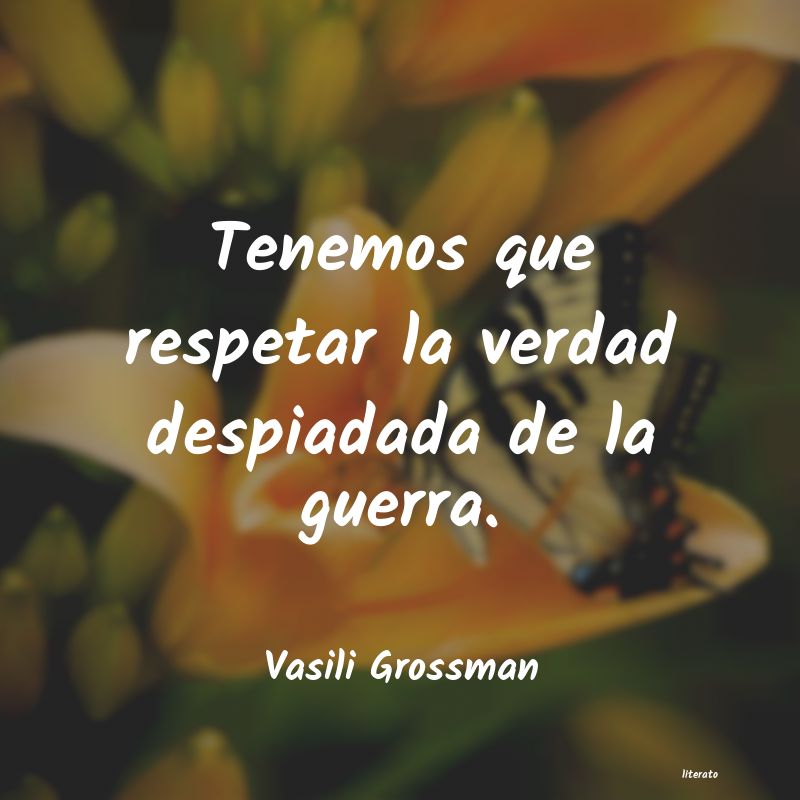 Frases de Vasili Grossman