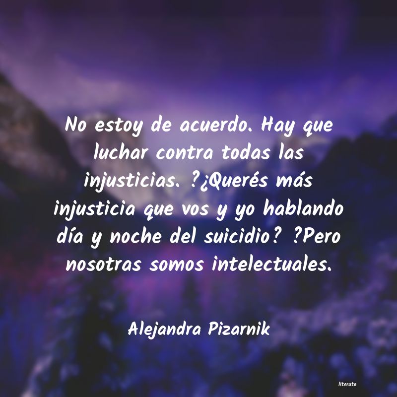 frases de Alejandra Pizarnik