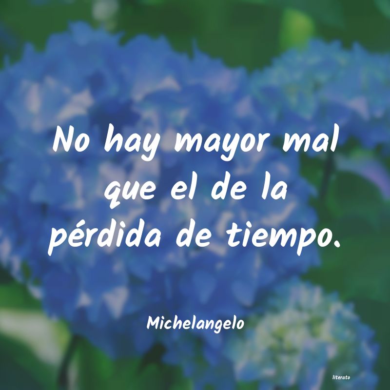 Frases de Michelangelo