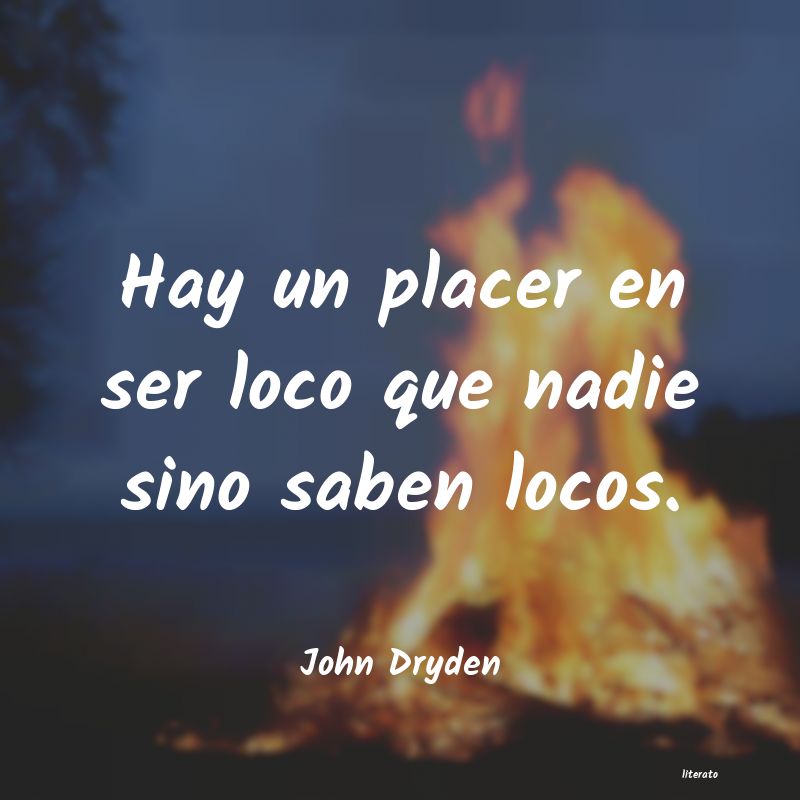frases de John Dryden