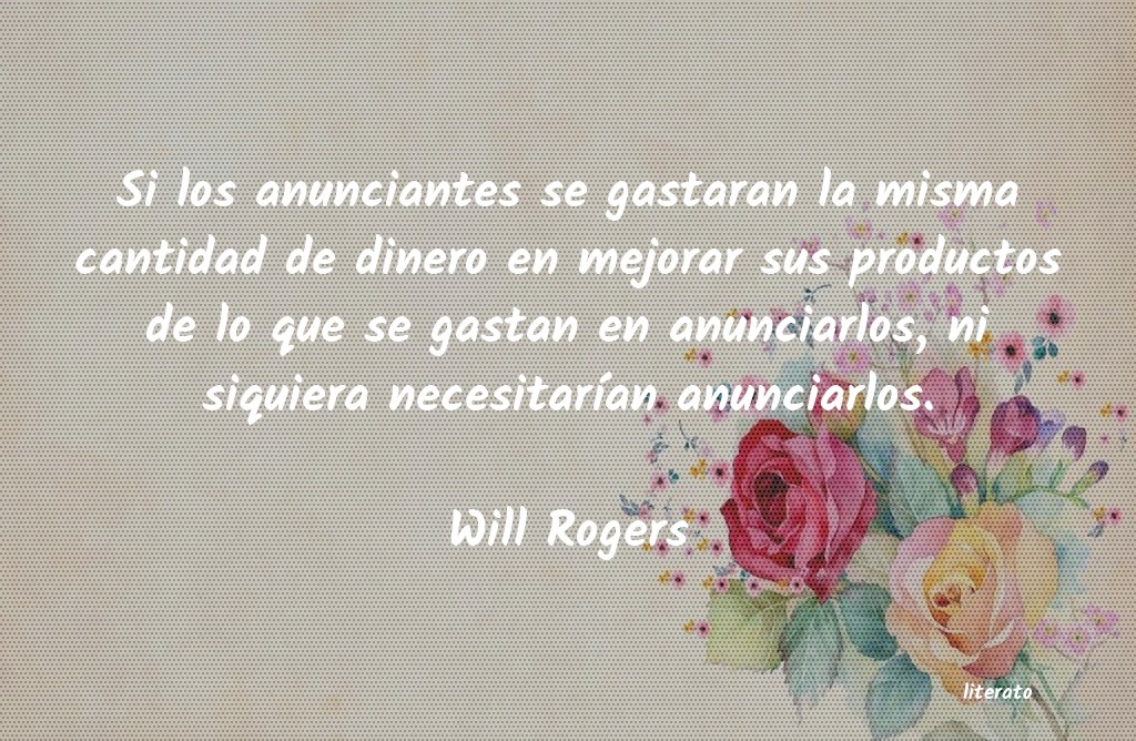 Frases de Will Rogers