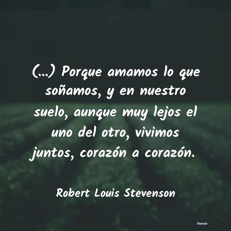 frases de Robert Louis Stevenson