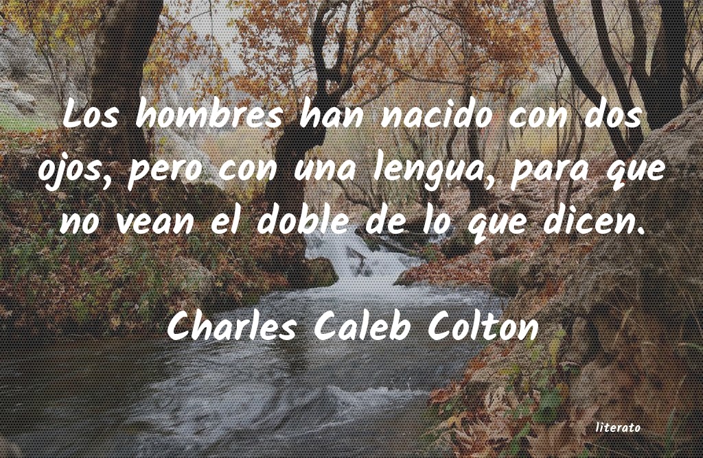 Frases de Charles Caleb Colton