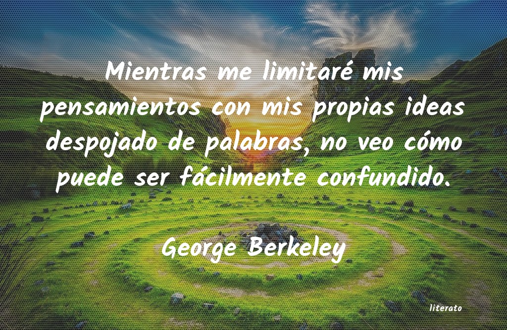 Frases de George Berkeley