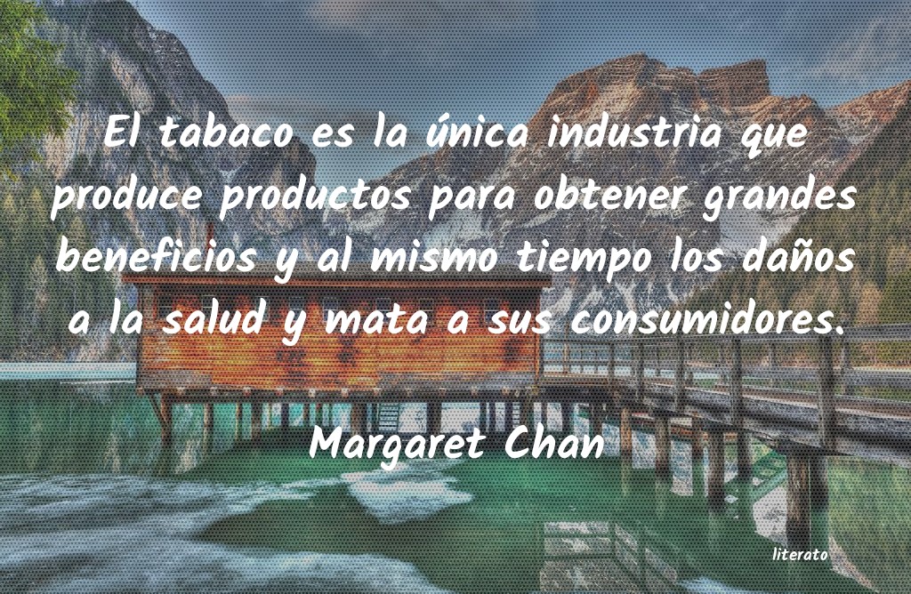 frases de Margaret Chan