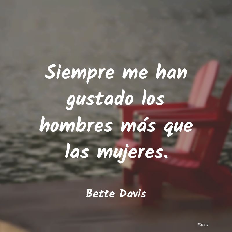 Frases de Bette Davis