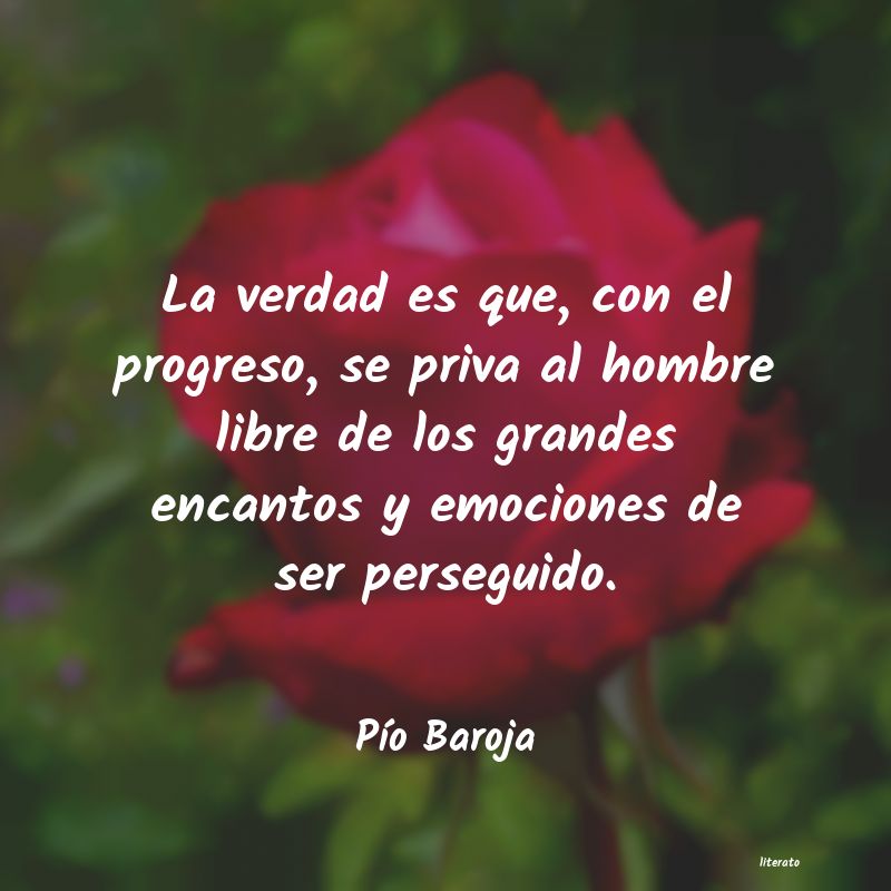 Frases de Pío Baroja