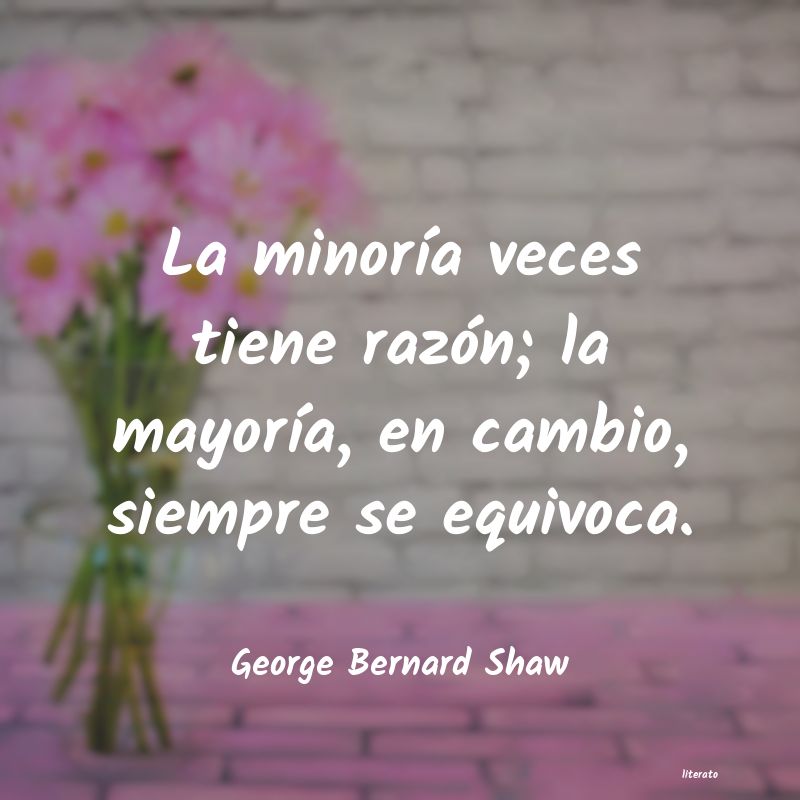 Frases de George Bernard Shaw