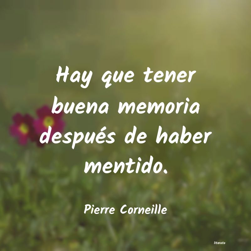 frases de Pierre Corneille