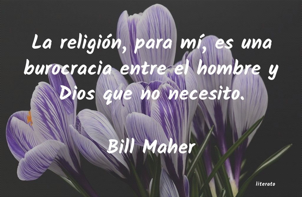 frases de Bill Maher