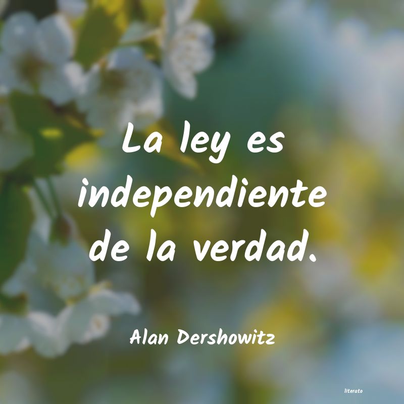 Frases de Alan Dershowitz