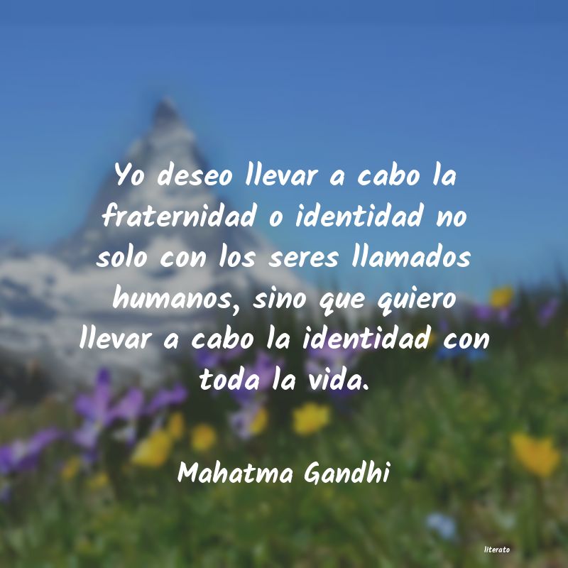 Frases de Mahatma Gandhi