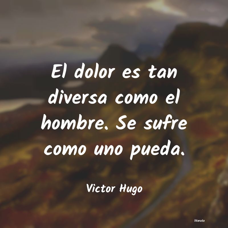frases de Victor Hugo