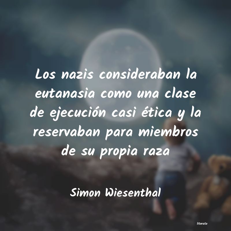 frases de Simon Wiesenthal