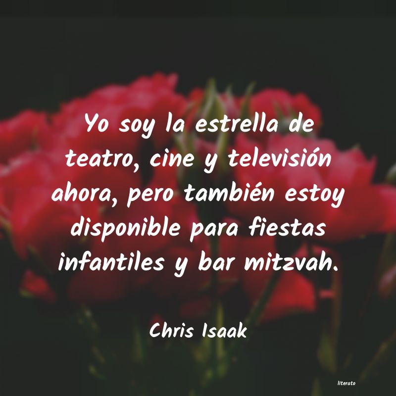 Frases de Chris Isaak