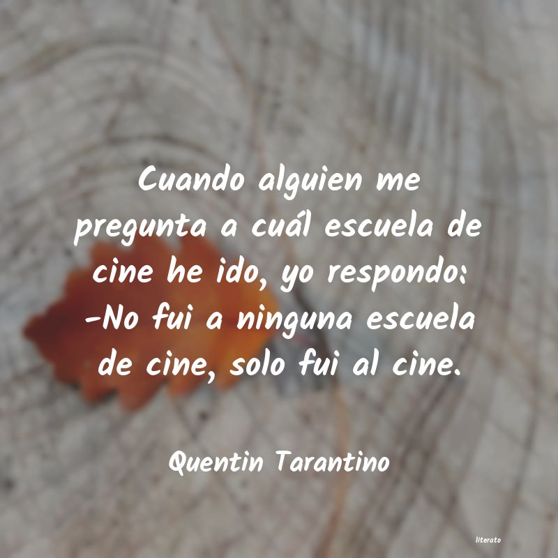 Frases de Quentin Tarantino