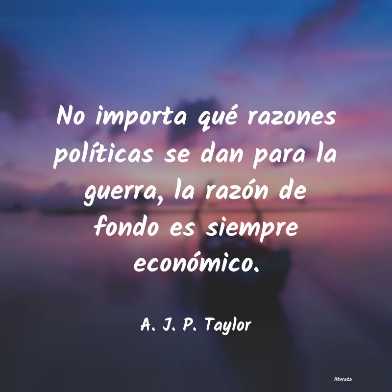 Frases de A. J. P. Taylor