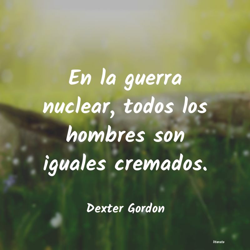 frases de Dexter Gordon