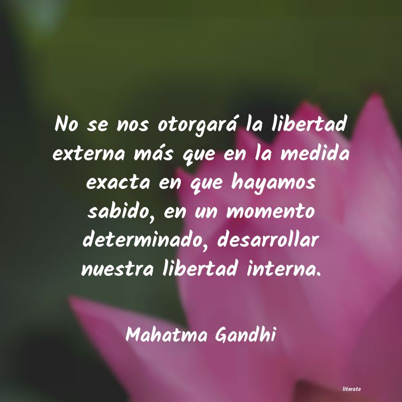 frases de Mahatma Gandhi