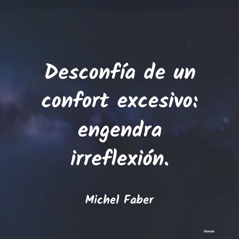 frases de Michel Faber