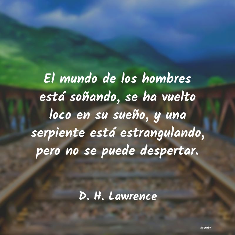 frases de D. H. Lawrence