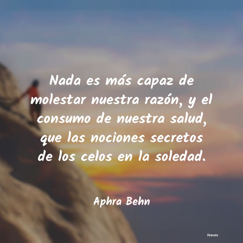 frases de Aphra Behn