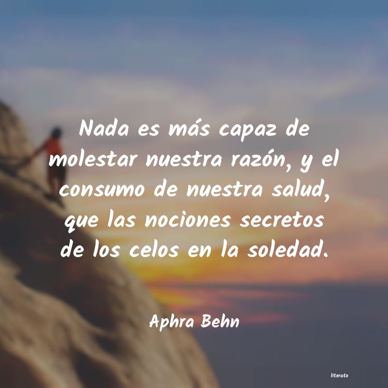 Frases de Aphra Behn