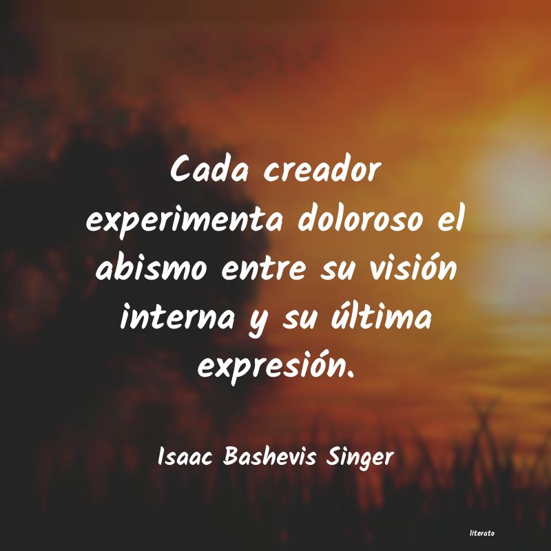 Frases de Isaac Bashevis Singer