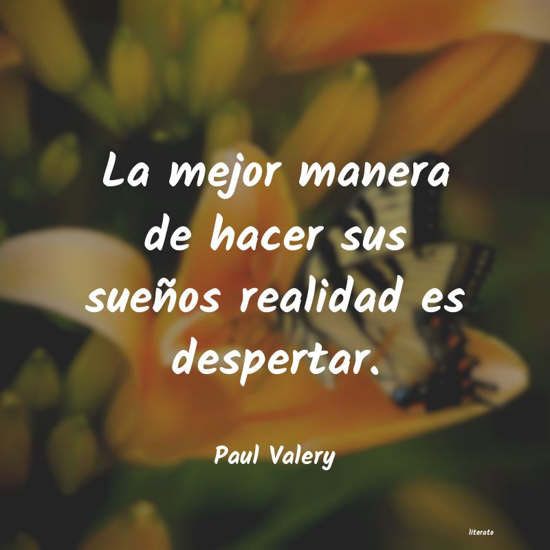 Frases de Paul Valery