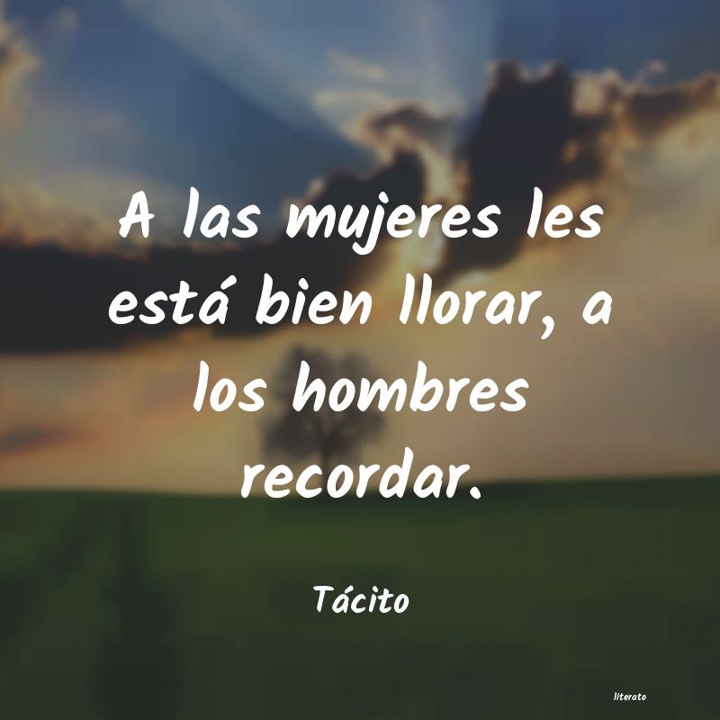 frases de Tácito