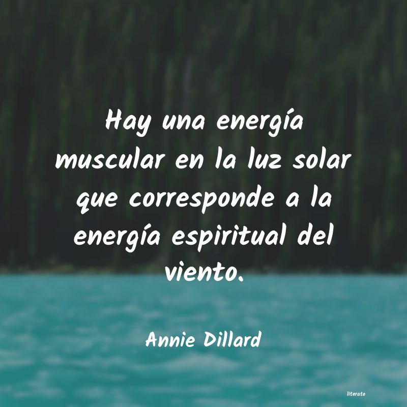 frases de Annie Dillard