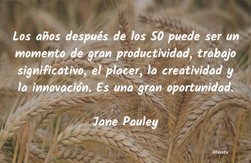frases de Jane Pauley