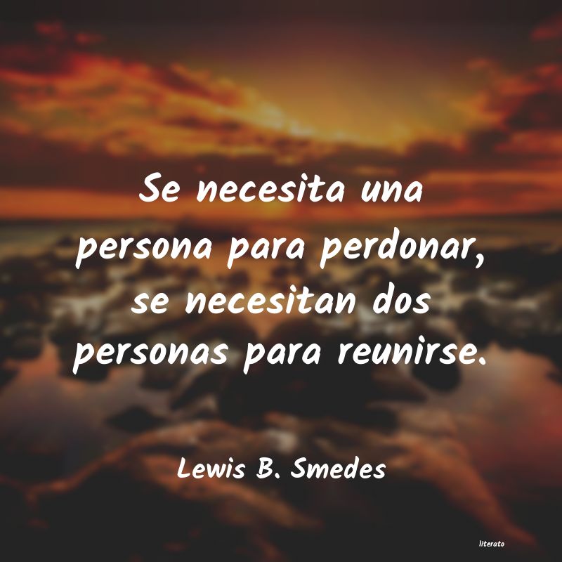 Frases de Lewis B. Smedes