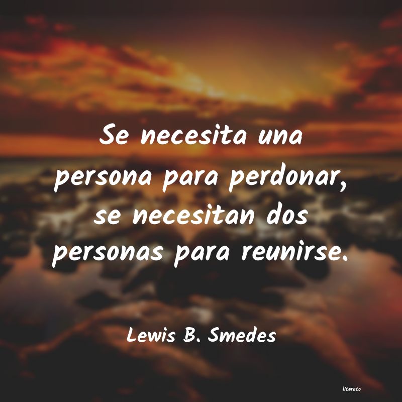 frases de Lewis B. Smedes