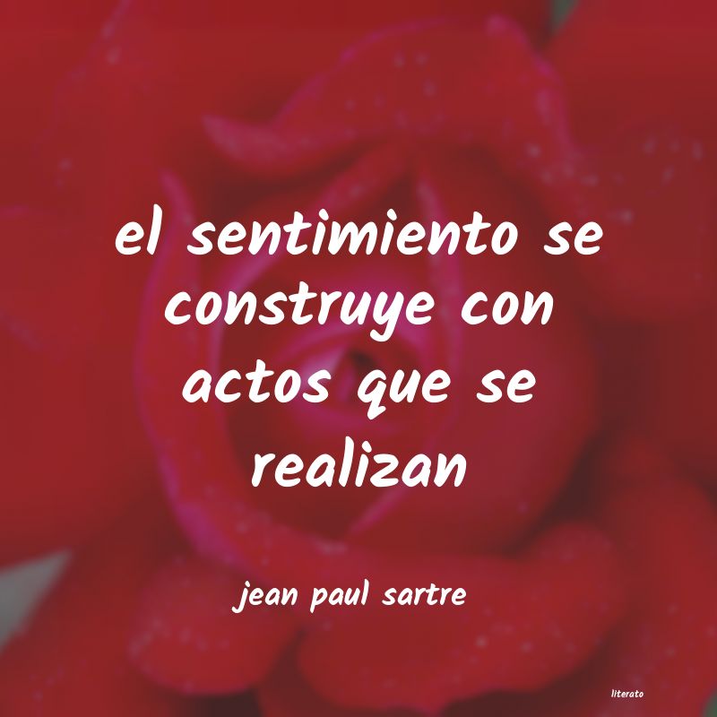 Frases de jean paul sartre