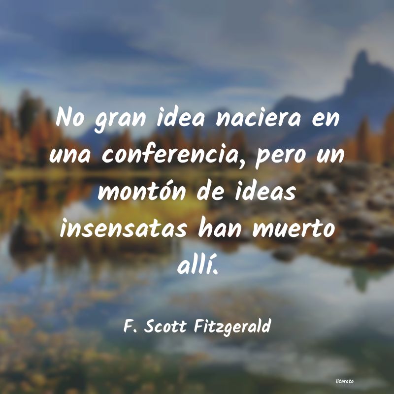 frases de F. Scott Fitzgerald