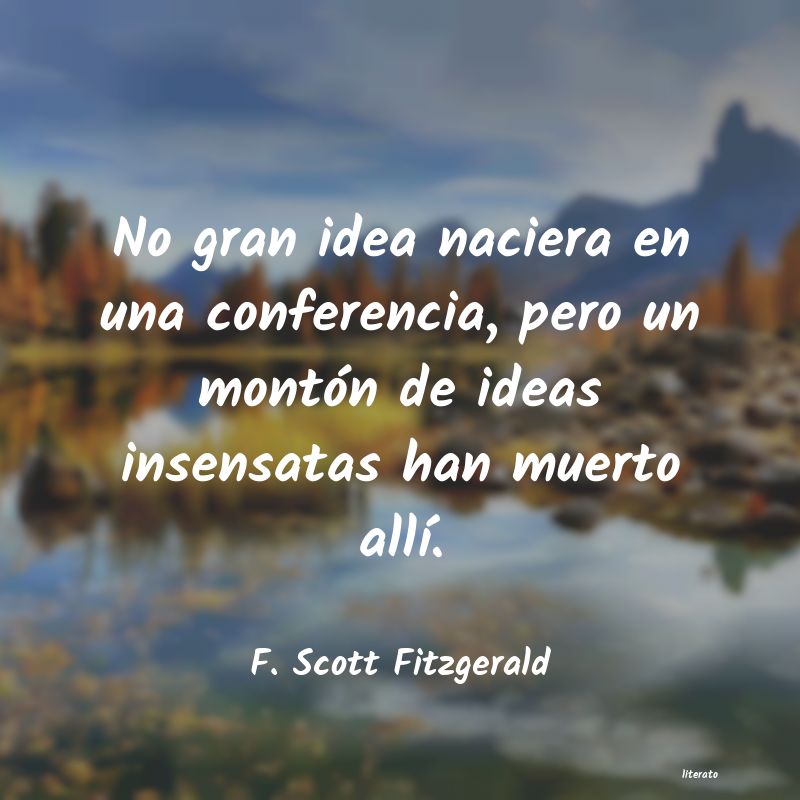 Frases de F. Scott Fitzgerald