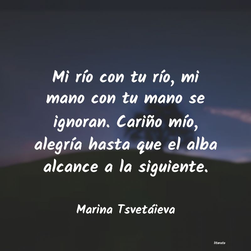 Frases de Marina Tsvetáieva