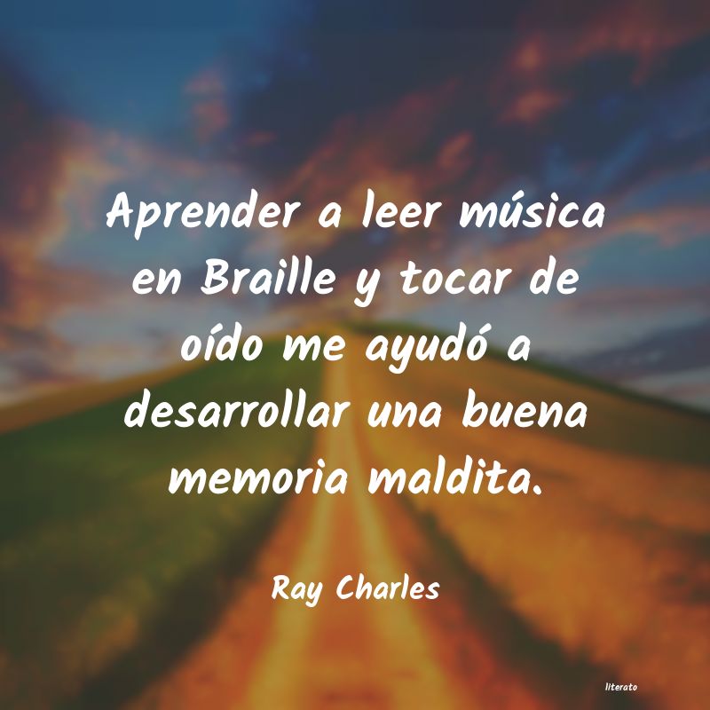 Frases de Ray Charles